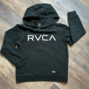 RVCA boys black hoodie
